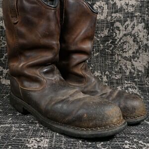 Red Wing 4441 Pecos Leather Work Boots Steel Toe Oil Resistant Insulated Sz 13 B